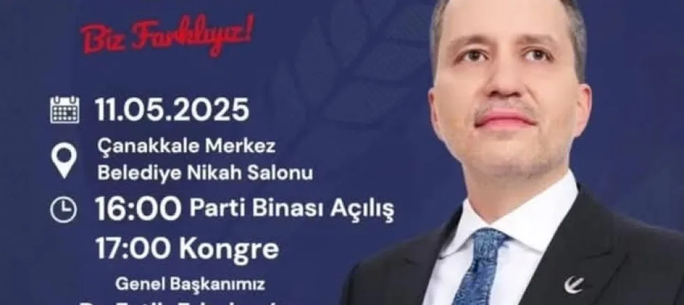 Milli Görüş Lideri Erbakan Çanakkale’ye Geliyor