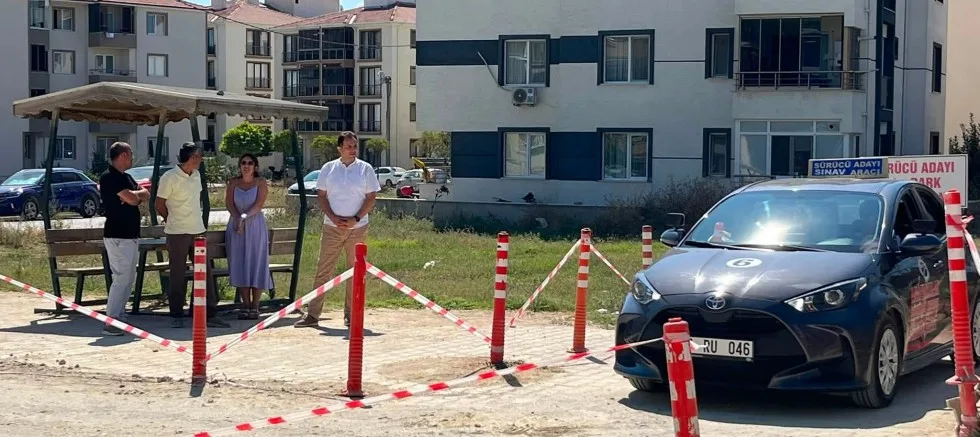 Müdür Aydın Direksiyon Sınavını Yerinde İnceledi