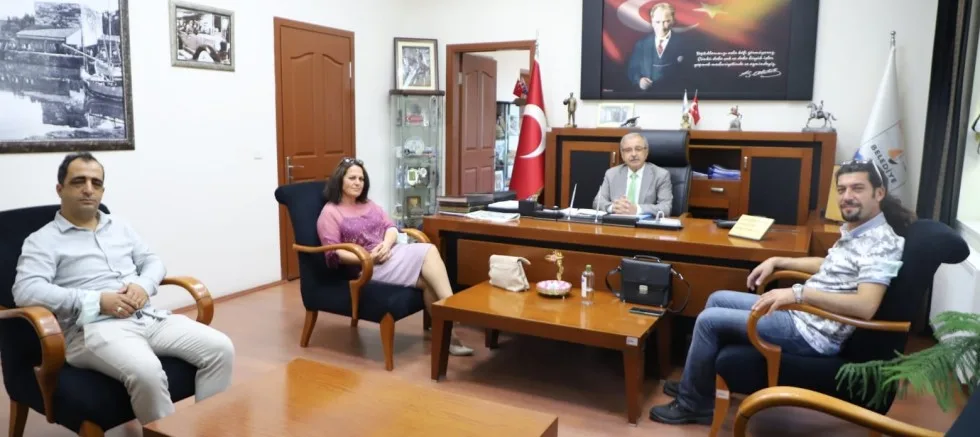 Müdür Kocatürk’ten Başkan Özacar’a Ziyaret