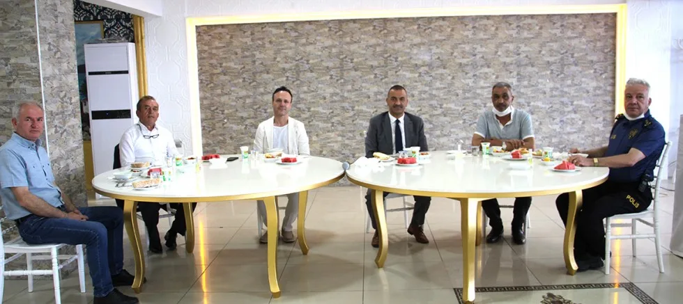 Müftü Özler’e Veda Yemeği