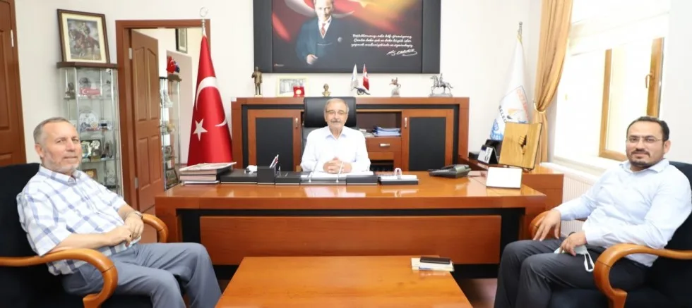 Müftü Turgut’tan Başkan Özacar’a Ziyaret