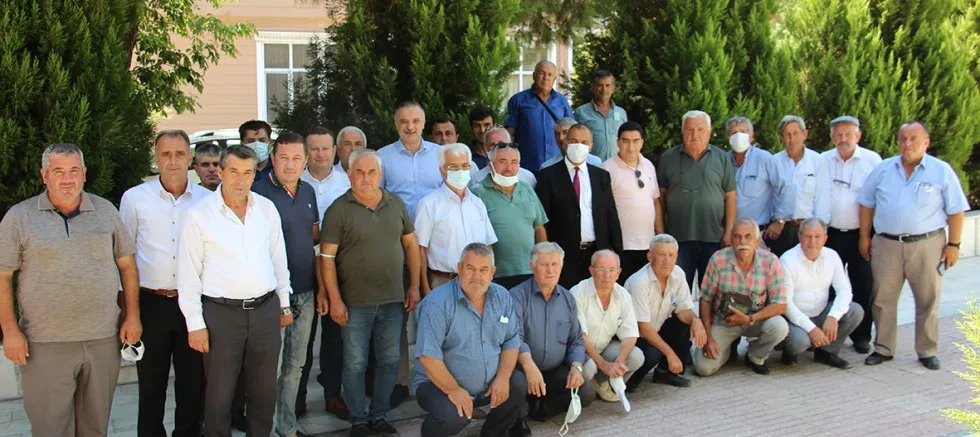 Muhtarlar Derneği’nden Kaymakam Kılınçkaya’ya Veda Yemeği