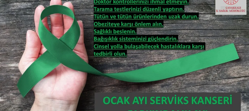 Ocak Ayı Serviks Kanseri Farkındalık Ayı