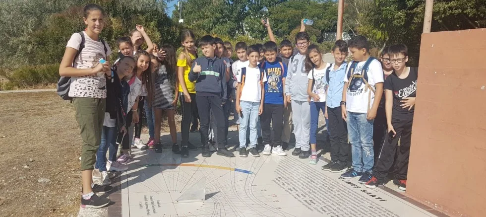 Öğrenciler ÇOMÜ Gözlemevini Ziyaret Etti