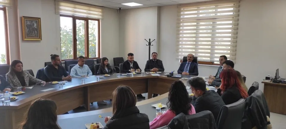 Öğrenciler Kaymakam Abacı’yı Ziyaret Etti