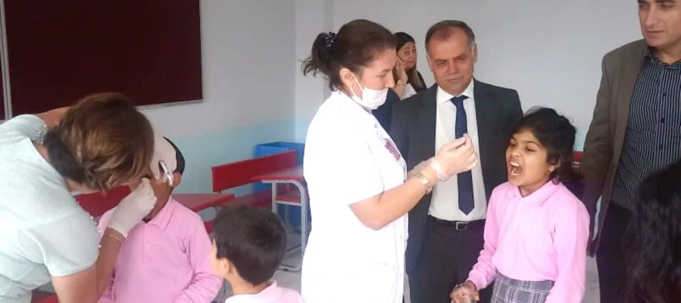 Öğrencilere Diş Bakımı Etkinliği