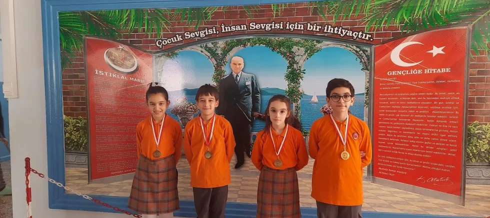Öğrencilerimizden Zeka Oyunları Başarısı