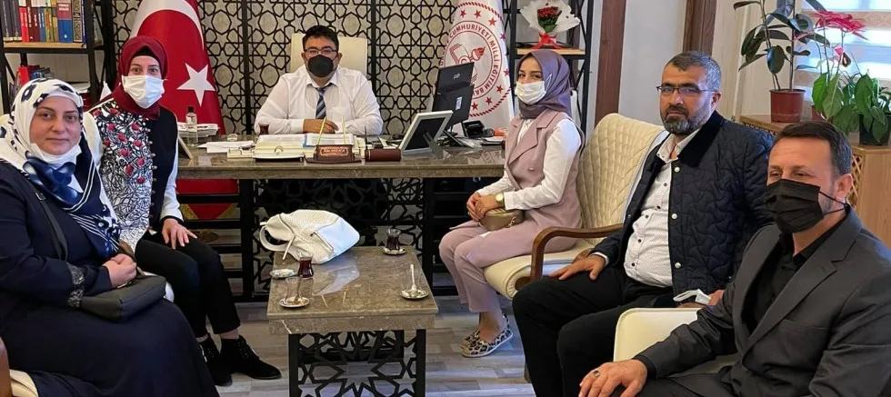 Okul Aile Birliğinden Karaca’ya Ziyaret