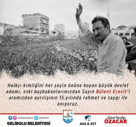 Özacar’dan Ecevit’i Anma Mesajı