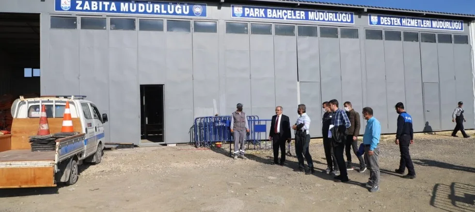 Özacar’dan Hizmet Birimleri Proje Alanında İnceleme