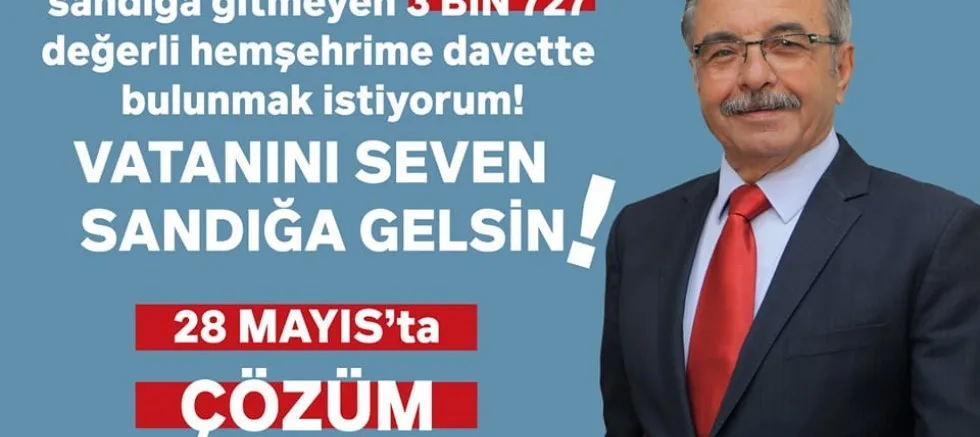 Özacar’dan Sandık Çağrısı!