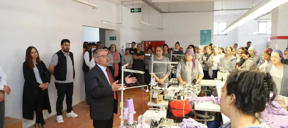 Özacar’dan Tekstil Atölyelerine Ziyaret