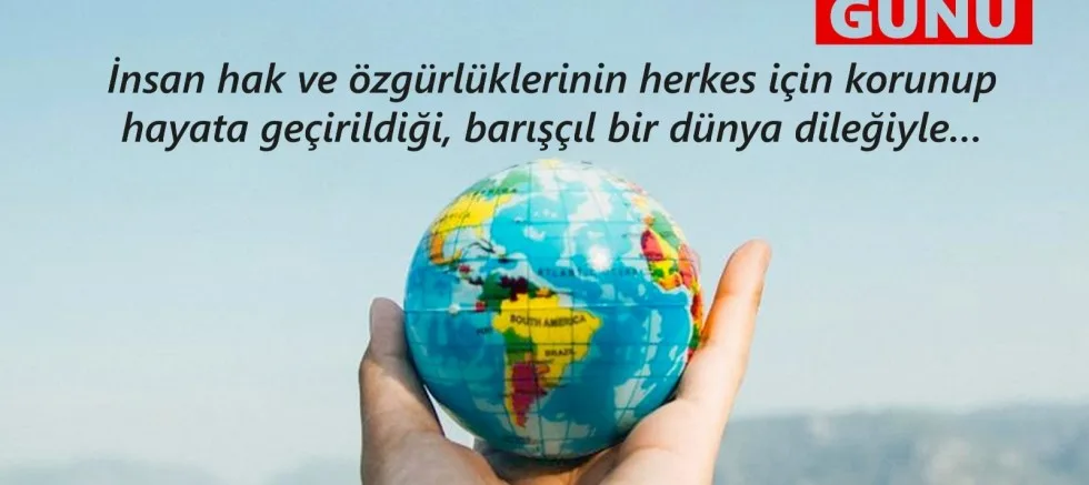 Özacar’ın Dünya İnsan Hakları Günü Mesajı