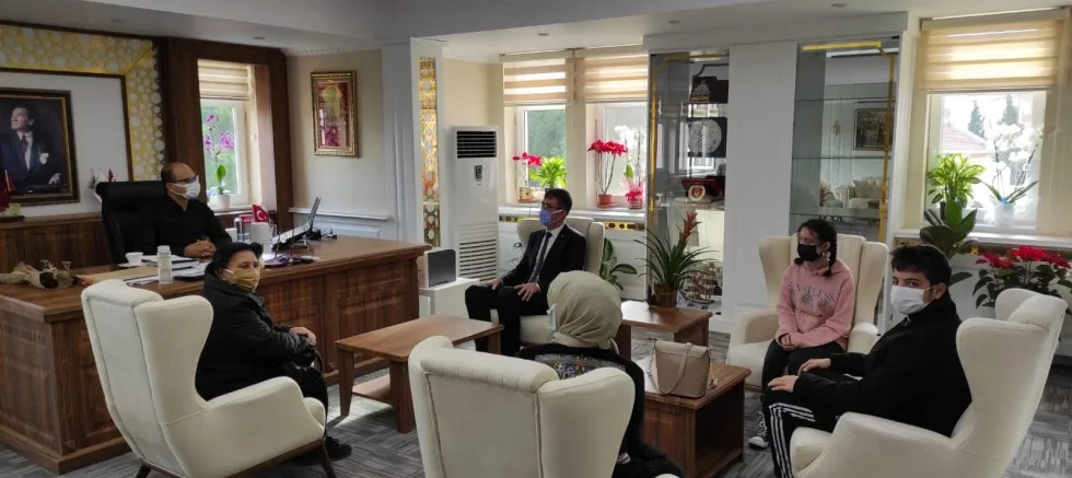 Özel Eğitim ve Rehabilitasyon Merkezinden Kaymakam Abacı’ya Ziyaret