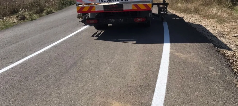 Özel İdare’den Yol Çizgi Çalışması