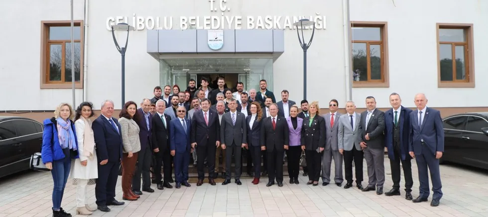 Özel ve Erkek’ten Belediyeye Ziyaret