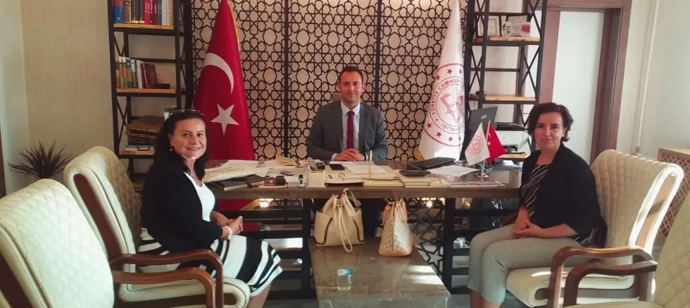 Piri Reis Derneği’nden Milli Eğitim Müdürü Aydın’a Ziyaret