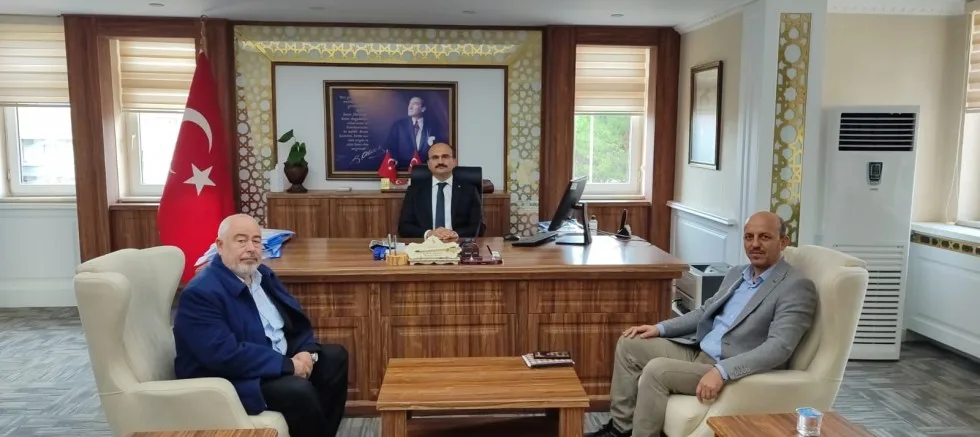 Refah Partisi İl Başkanından Kaymakam Abacı’ya Ziyaret