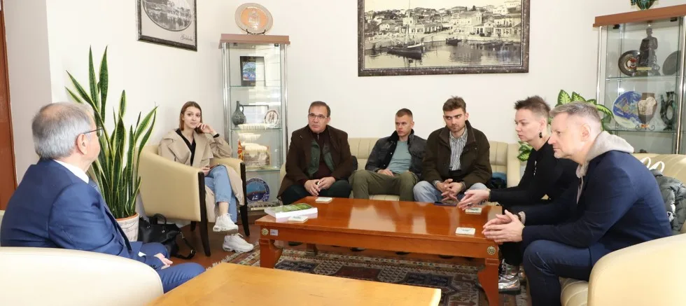 Rus Ekipten Başkan Özacar’a Ziyaret