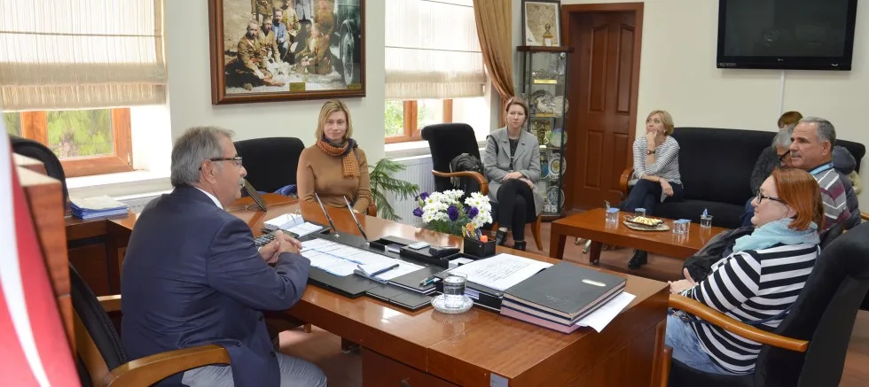 RUS GAZETECİ HEYETTEN ZİYARET