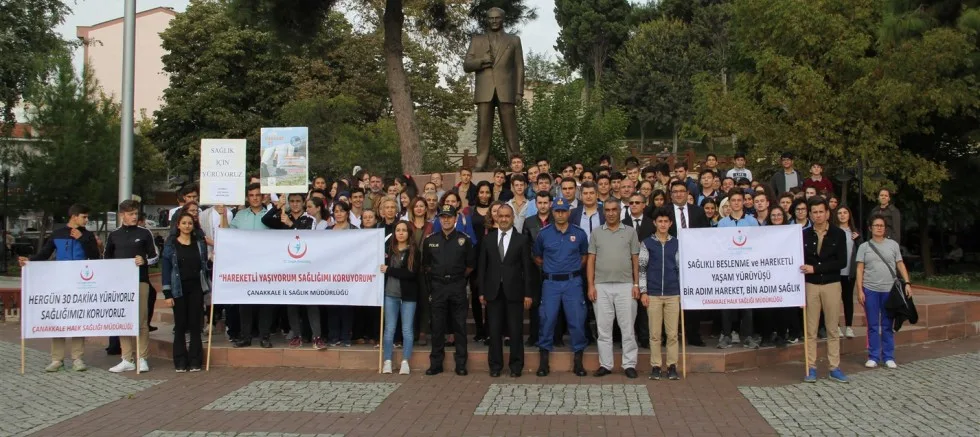 SAĞLIK iÇiN YüRüDüLER