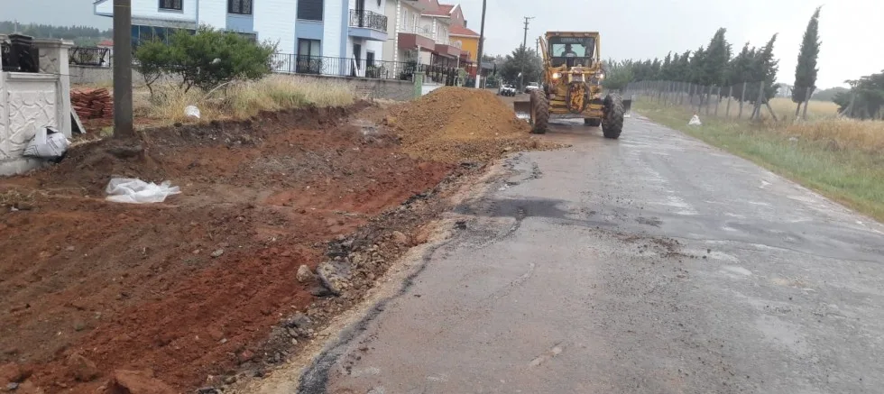 Şehit İsmail Türe Caddesi’nde Çalışmalar Sürüyor