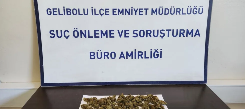 Sırt Çantasından 90 Gram Skunk Çıktı