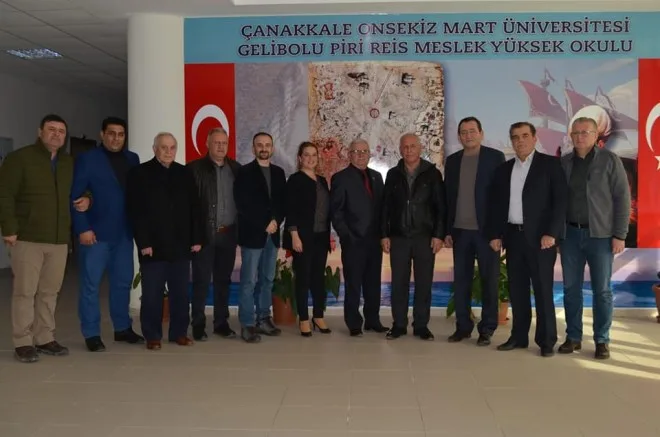 STK’LERDEN PİRİ REİS MYO’YA ZiYARET