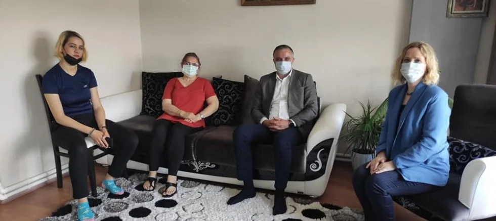 Sürücü’den Taziye Ziyareti