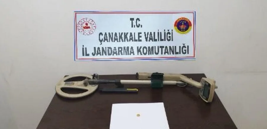 Tarihi Eser Arayan Şahıs Dedektörle Yakalandı