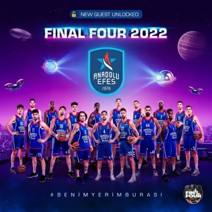 “Tebrikler Anadolu Efes”