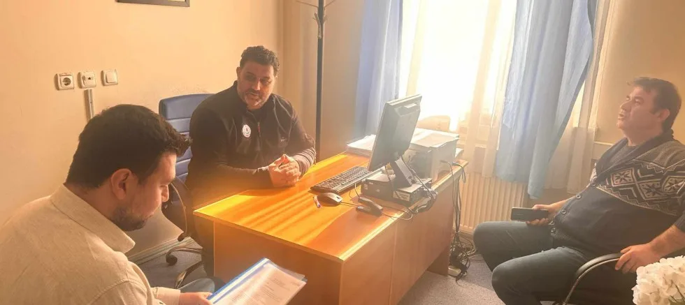 Toplum Sağlığı Müdürlüğü’nden Dernek Başkanı Tosun’a Ziyaret