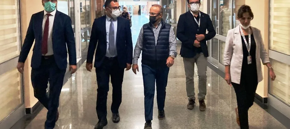 Turan'dan Hastane Ziyareti