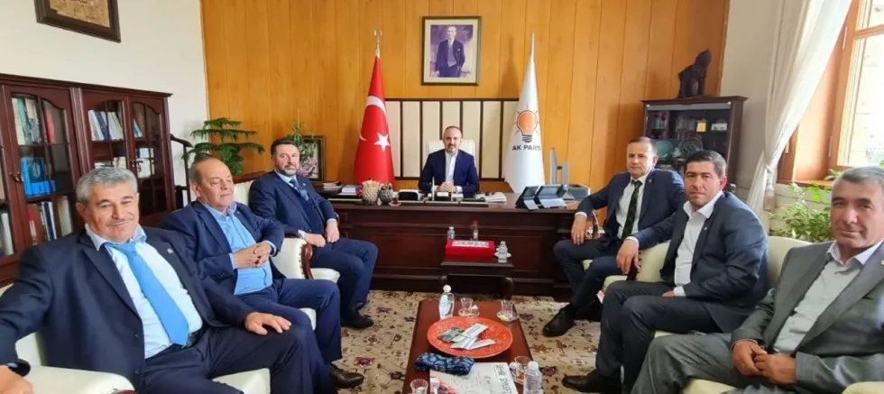 Turan, Ziraat Odaları Başkanlarıyla Görüştü