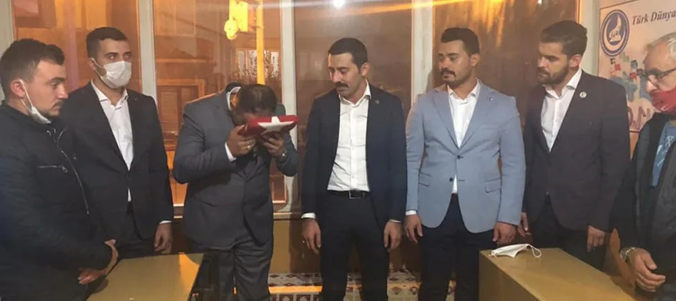 Ülkü Ocakları İlçe Başkanı Değişti
