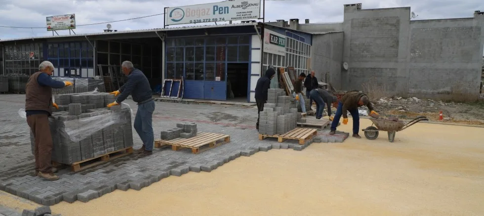 Üstyapı Çalışmaları Devam Ediyor