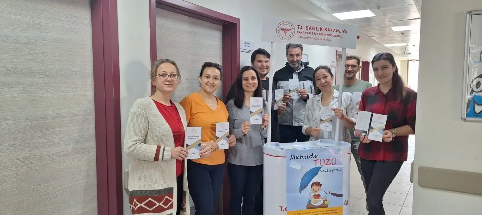 Vatandaşlar Aşırı Tuz Tüketimi Hakkında Bilgilendirildi
