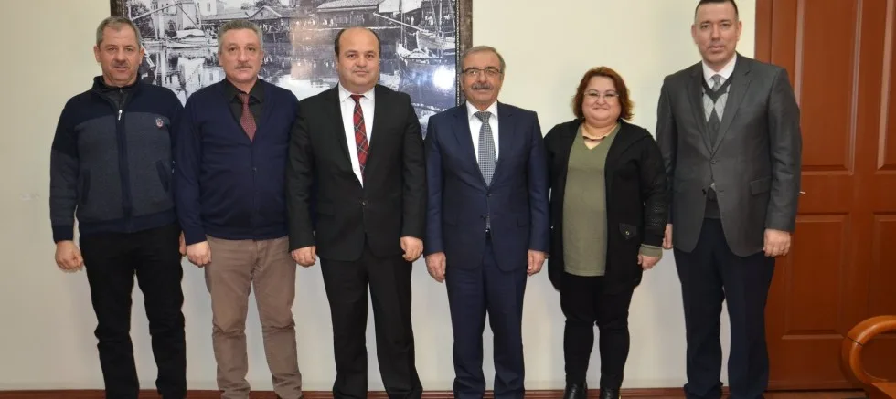 VERGİ DAİRESİ MÜDÜRLÜĞÜ’NDEN BAŞKAN ÖZACAR’A ZİYARET