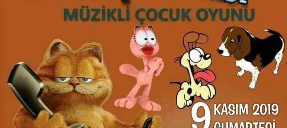 ‘Yaramaz Kedi Garfield’ İlçemize Geliyor