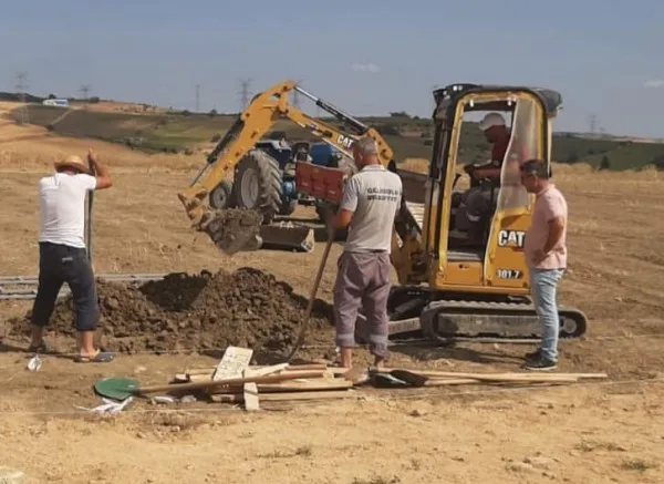 Yeni Mezarlığa İlk Defin Yapıldı