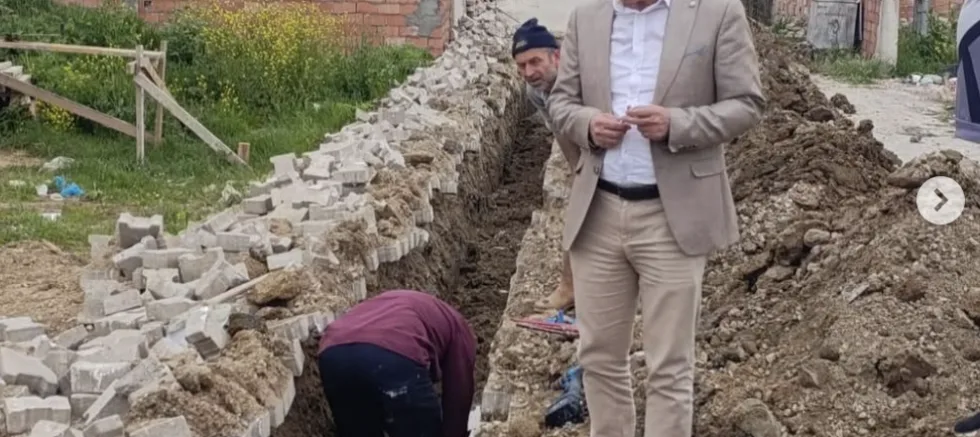 Yeni Yerleşim Alanlarına Su Şebekesi Yapılıyor