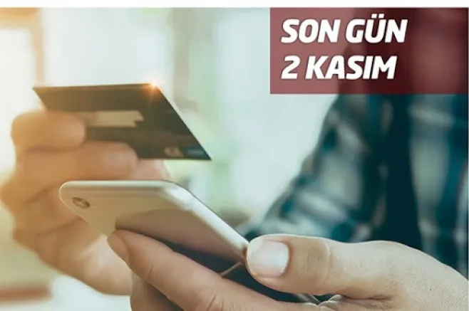Yıllık Aidat ve Munzam Aidatlar İçin Son Ödeme Tarihi 2 Kasım..