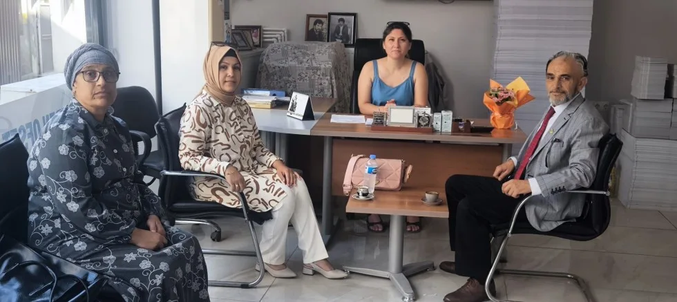 YRP İlçe Teşkilatından Gazetemize Ziyaret