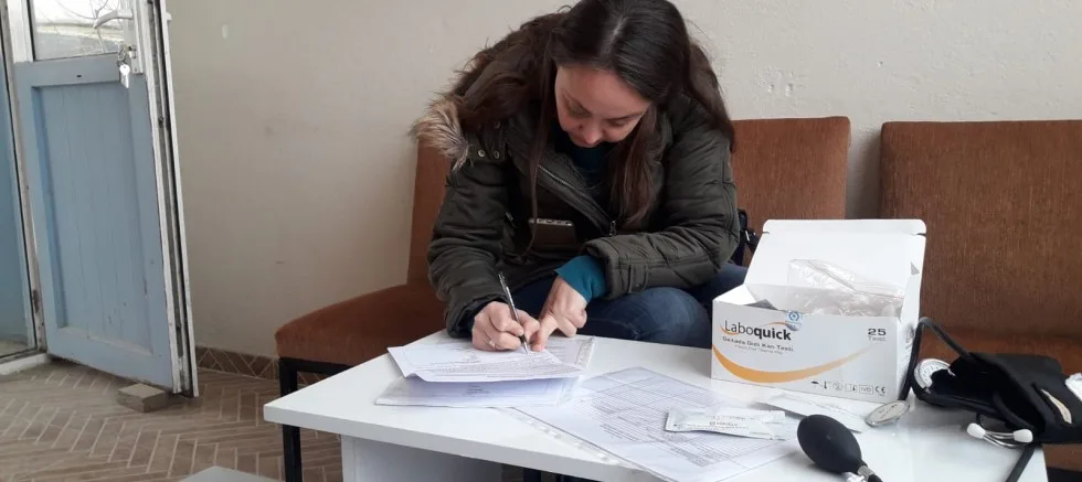YÜLÜCE KÖYÜ’NDE  KANSER TARAMASI YAPILDI