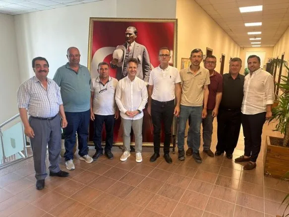 Ziraat Odası’ndan Başkan Soyuak’a Ziyaret